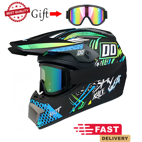 Motorradhelm kinder offroad - motorradhelm,
