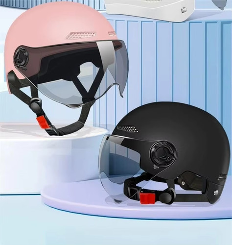 Fahrradhelm mit glas - mit,