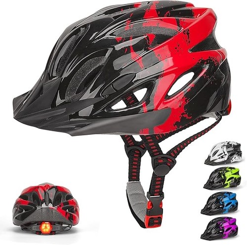 Kinder fahrradhelm mit licht - kinder,