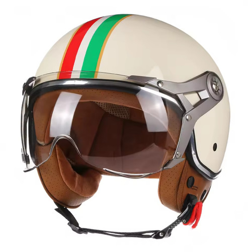 Helm jethelm motorrad retro - helm,